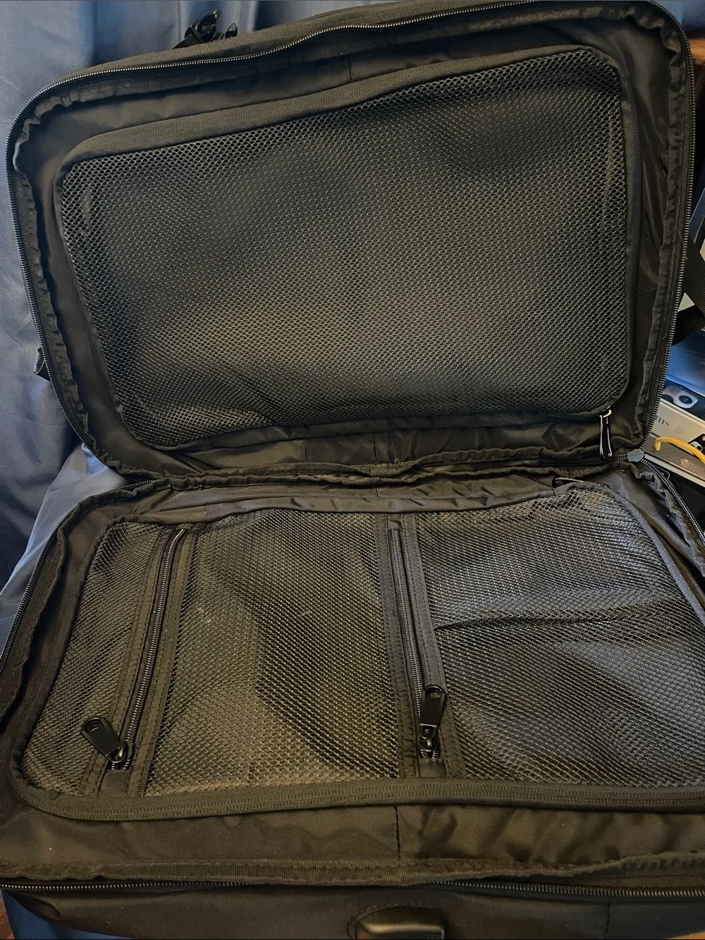 Duchamp Black Getaway Backpack/Suitcase/Travel Bag